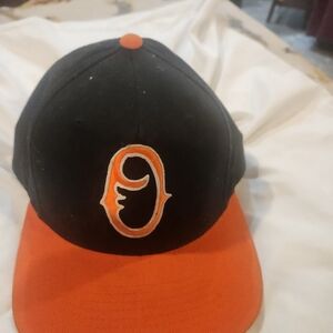 Obey Black and Orange Cap